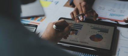 financial-analysts-analyze-business-financial-reports-digital-tablet-planning-investment-project-discussion-meeting-corporate-showing-results-their-successful-teamwork