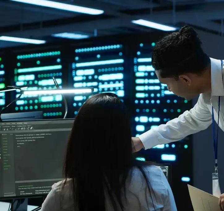 Home – industries tab: Cybersecurity (mobile)