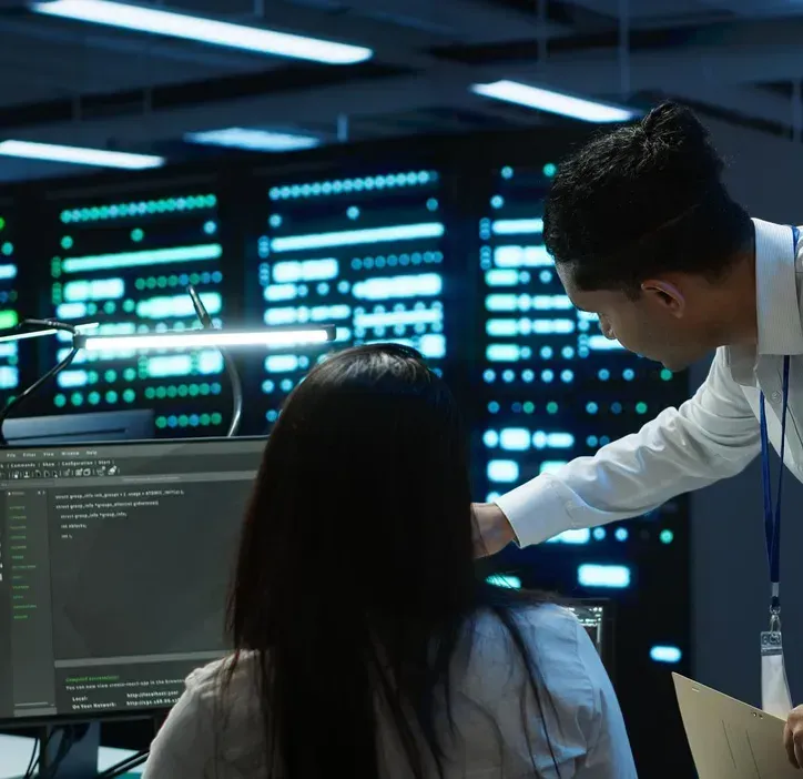 Home – industries tab: Cybersecurity (mobile)