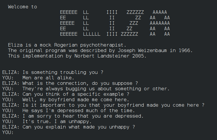 Eliza look and feel